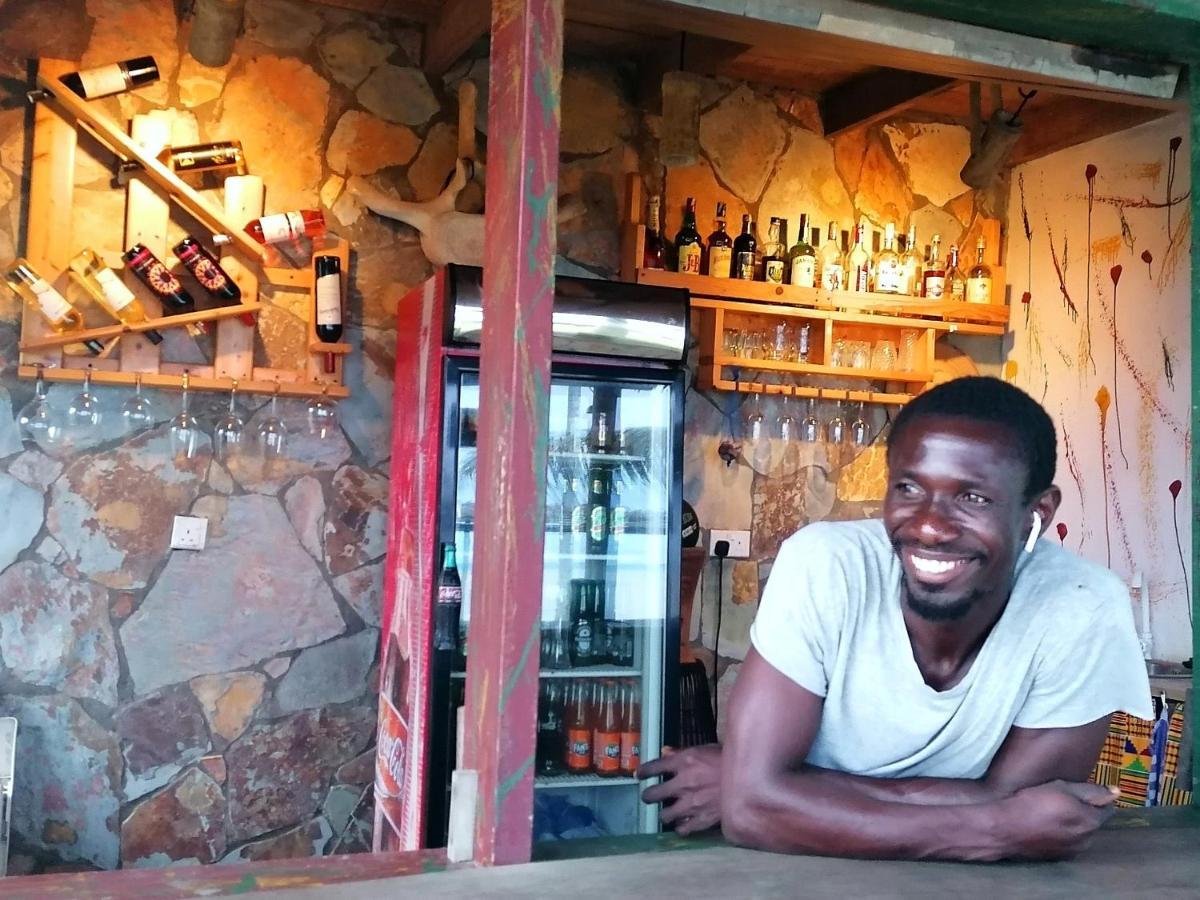 Afro Beach Eco Resort Butre Kültér fotó